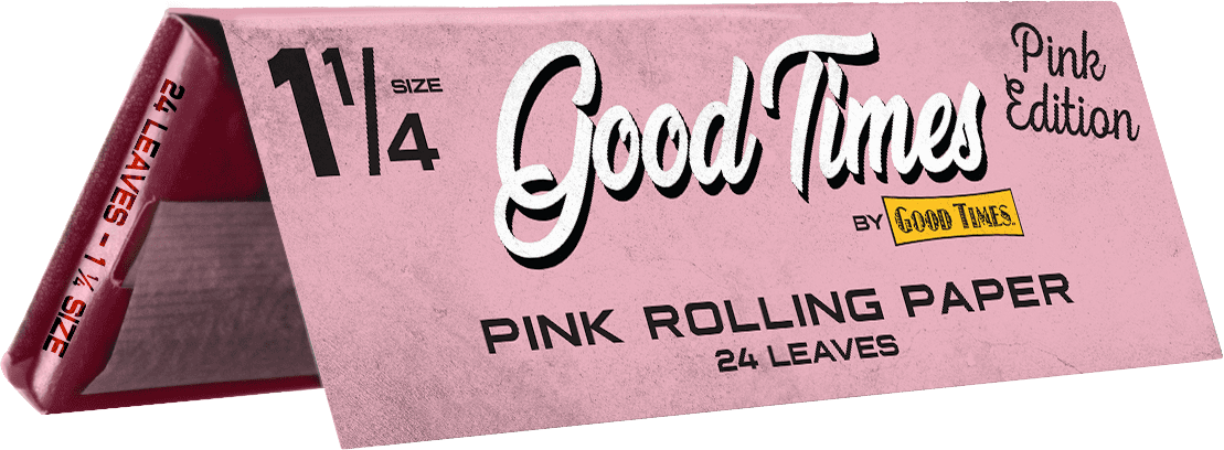 GT Pink Rolling Paper 1&1-4