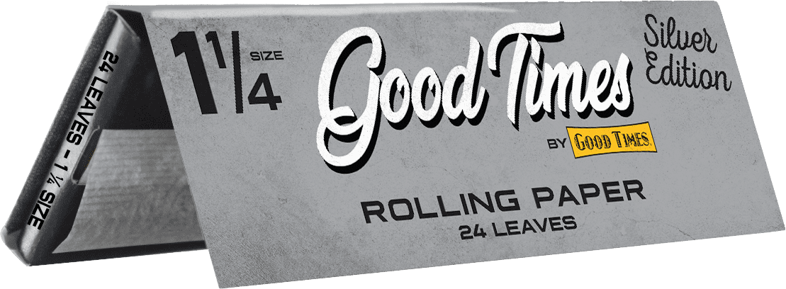 GT Silver Rolling Paper 1&1-4
